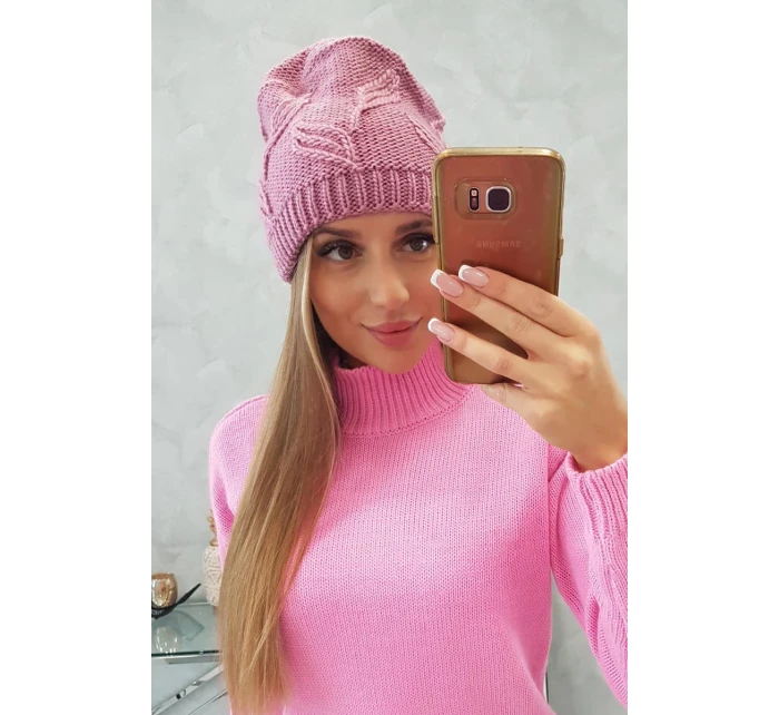Majka dámska čiapka K376 tmavo ružová Majka dámska čiapka K376 tmavo ružová