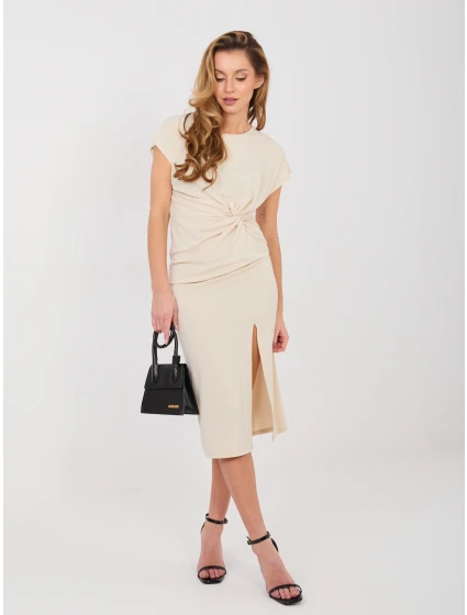 Šaty IT SK 20817.70 béžové