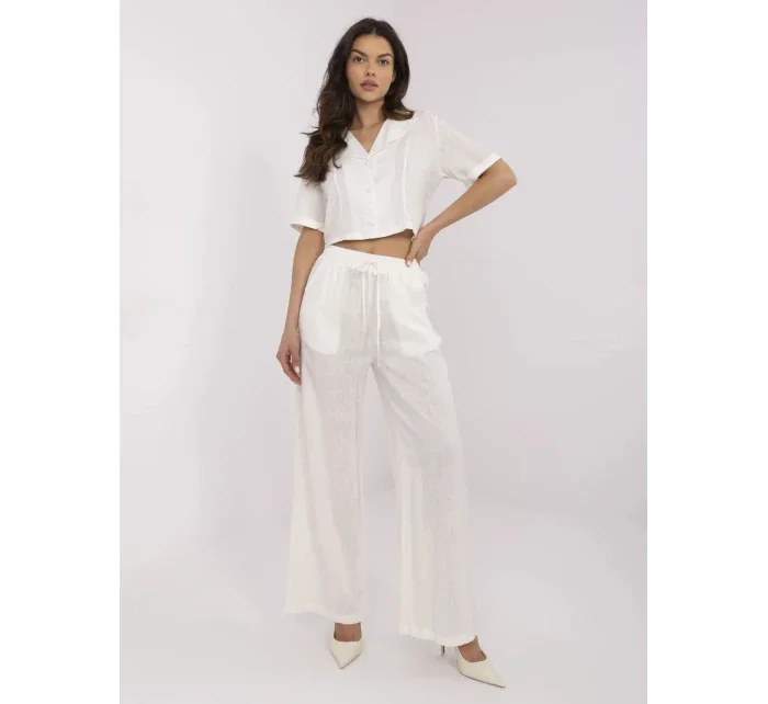 NM SP kalhoty model 21040997 ecru - FPrice