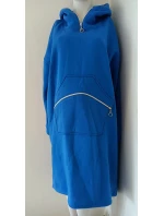 Dámska dlhá teplá mikina 1111.1 modrá - FPrice Dámska dlhá teplá mikina 1111.1 modrá - FPrice