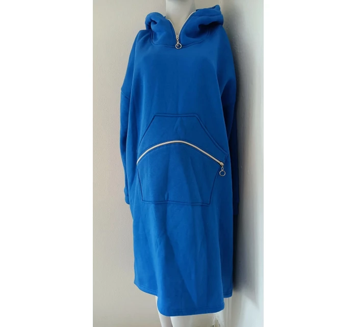 Dámska dlhá teplá mikina 1111.1 modrá - FPrice Dámska dlhá teplá mikina 1111.1 modrá - FPrice