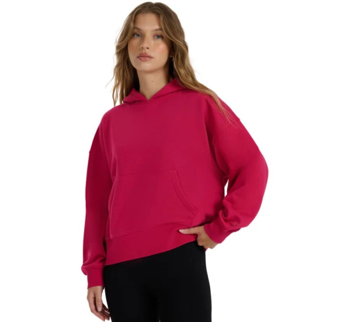 Dámská mikina model 21808580 53S Tmavě růžová - 4F Dámská mikina model 21808580 53S Tmavě růžová - 4F