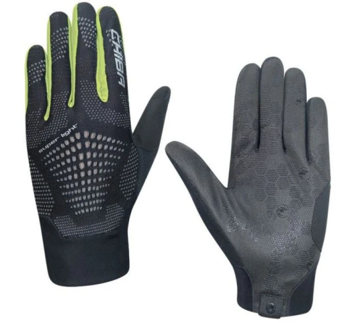 Rukavice CHIBA SUPERLIGHT čierno-žlté XXL