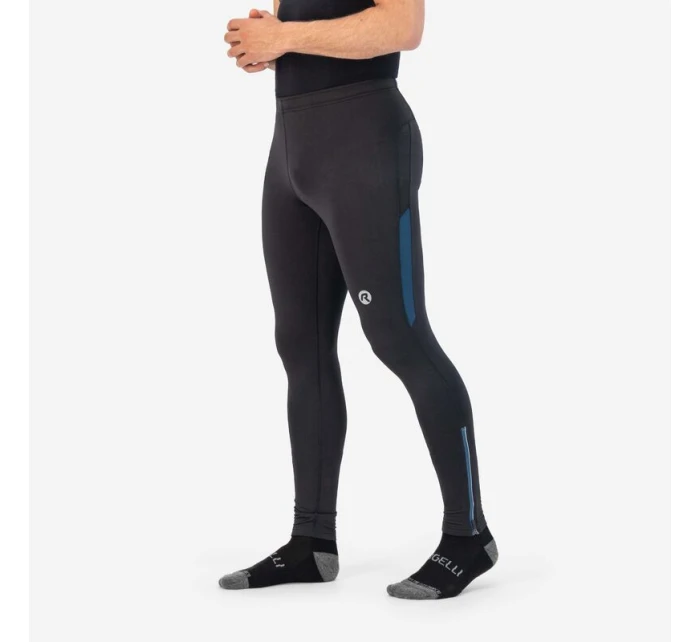 Rogelli CORE čierno-modré nohavice 2XL Rogelli CORE čierno-modré nohavice 2XL