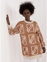 Sweter BA SW model 20301542 camelowy - FPrice