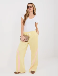 Spodnie dresowe IT DR 22168.66 jasny żółty