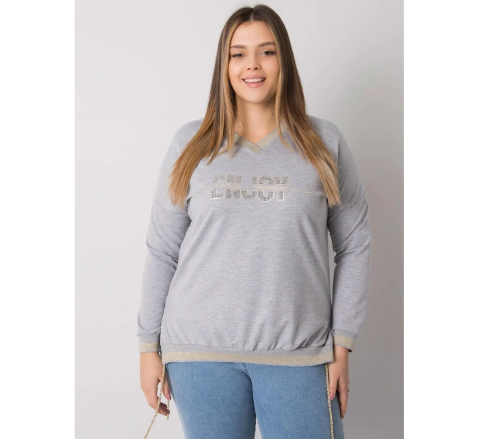 Blúzka RV BZ 7157.87P sivá