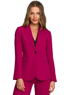 Blejzr s jedním knoflíkem  švestka model 18004530 - STYLOVE