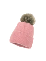 Ružová čiapka Soft Fluff - Art of Polo
