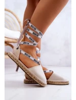 Dámské elegantní espadrilky Big Star - béžové Dámské elegantní espadrilky Big Star - béžové
