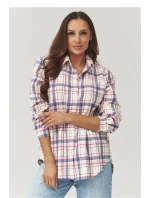 Košeľa s dlhým rukávom model 223230 Makadamia