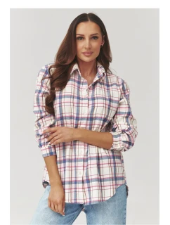 Košeľa s dlhým rukávom model 223230 Makadamia