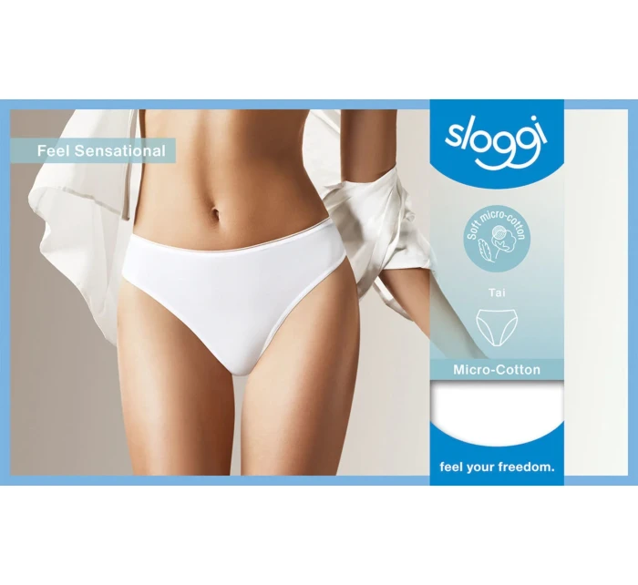 Dámské kalhotky Feel model 17516774 Tai bílé - Sloggi Dámské kalhotky Feel model 17516774 Tai bílé - Sloggi