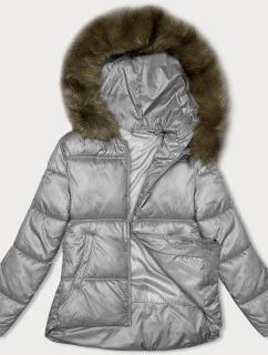 Dámska bunda S'west Grey Bubble Jacket (B8190-9)