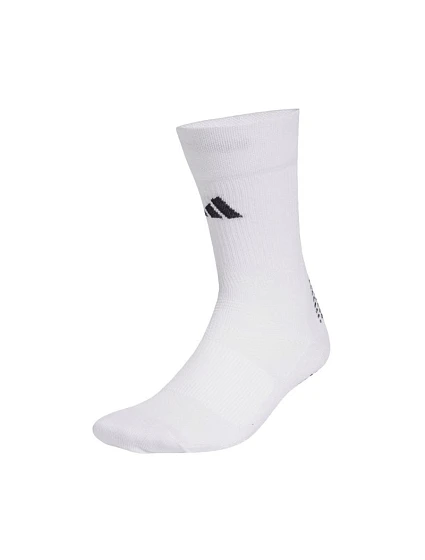 Adidas futbalové ponožky GRIP s potlačou Performance Crew White JZ3027 Adidas futbalové ponožky GRIP s potlačou Performance Crew White JZ3027