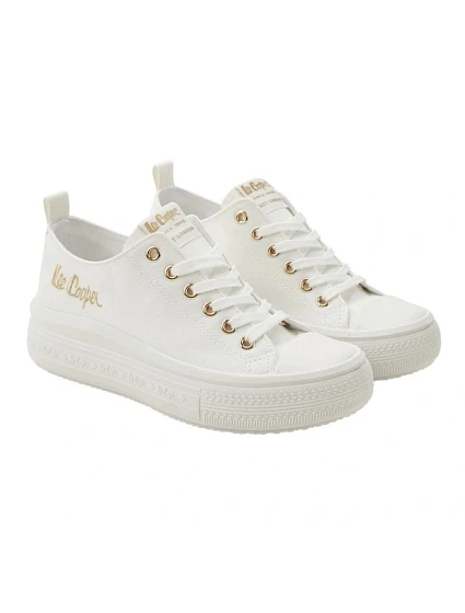 Lee Cooper dámske športové topánky biela platforma módne dámske Lee Cooper dámske športové topánky biela platforma módne dámske