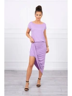 Sukienka asymetryczna fioletowa Sukienka asymetryczna fioletowa