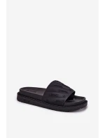 Dámské Pantofle Na Platformě Big Star model 21694565 Černé - Big Star Shoes Dámské Pantofle Na Platformě Big Star model 21694565 Černé - Big Star Shoes