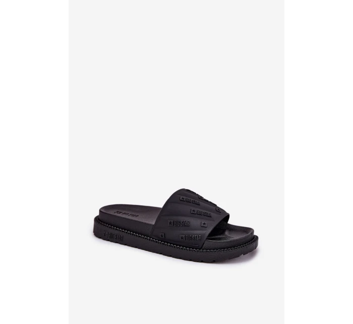 Dámské Pantofle Na Platformě Big Star model 21694565 Černé - Big Star Shoes Dámské Pantofle Na Platformě Big Star model 21694565 Černé - Big Star Shoes