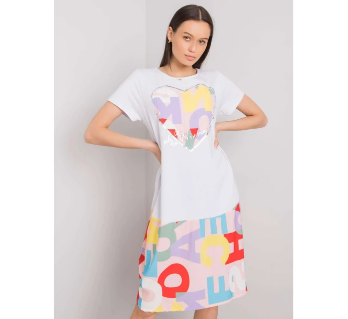 Šaty DHJ SK 13119.26P svetlo ružová