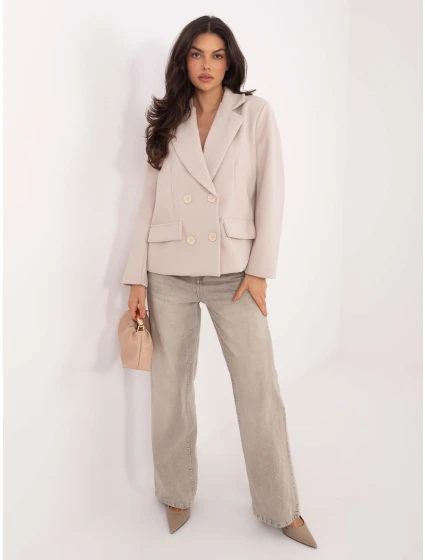 IT KR bunda FL9559.02P svetlo béžová IT KR bunda FL9559.02P svetlo béžová