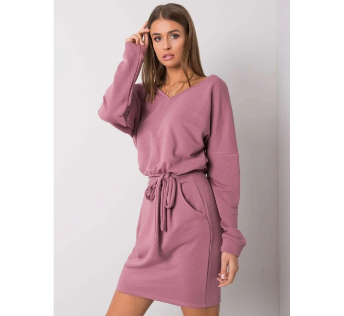 Šaty RV SK 6037.18X tmavo ružová