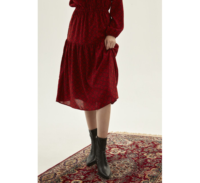 Monnari Šaty Vzdušné kvetinové šaty Multi Red