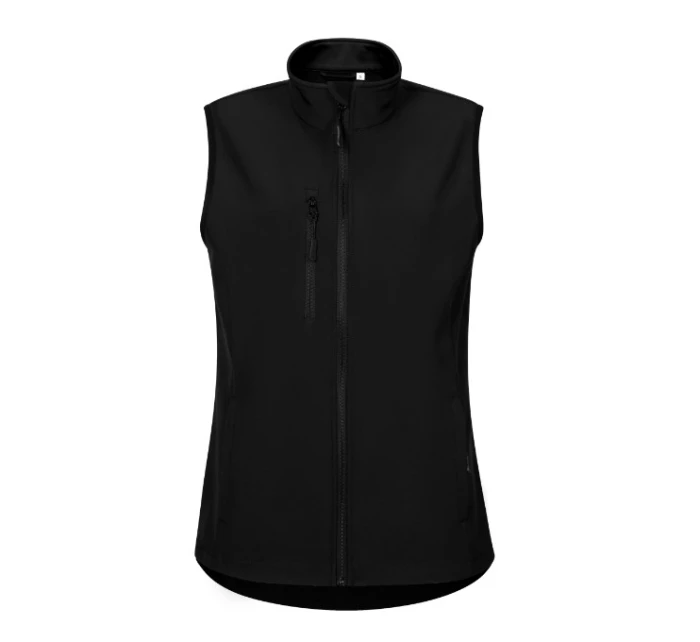 Dámska softshellová vesta Trail čierna Dámska softshellová vesta Trail čierna