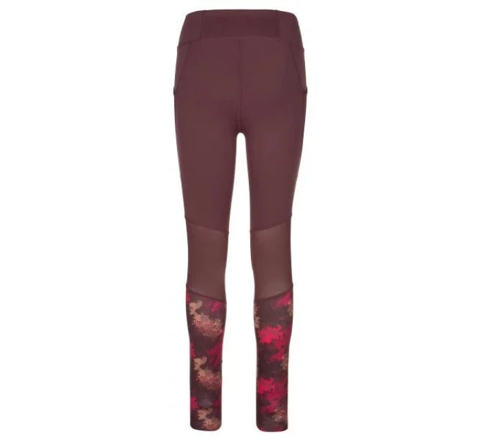 Dámske legíny Ligano-w tmavo červená - Kilpi