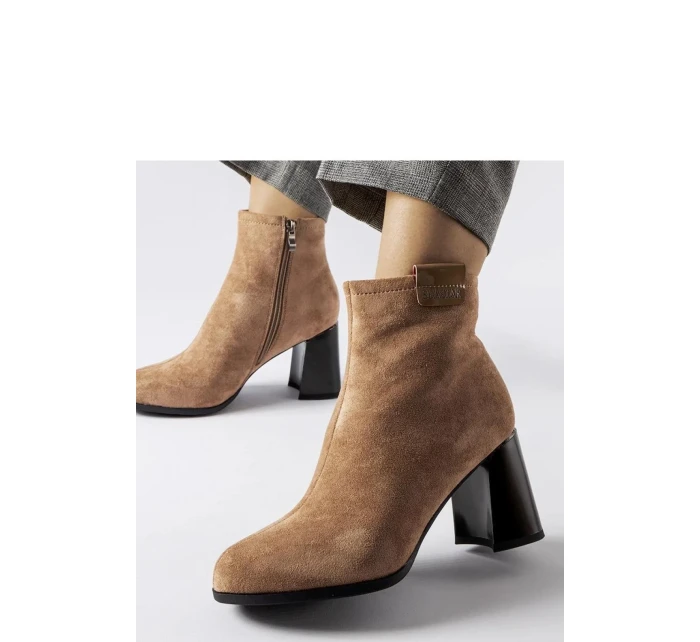 Topánky na podpätku model 205851 Solea