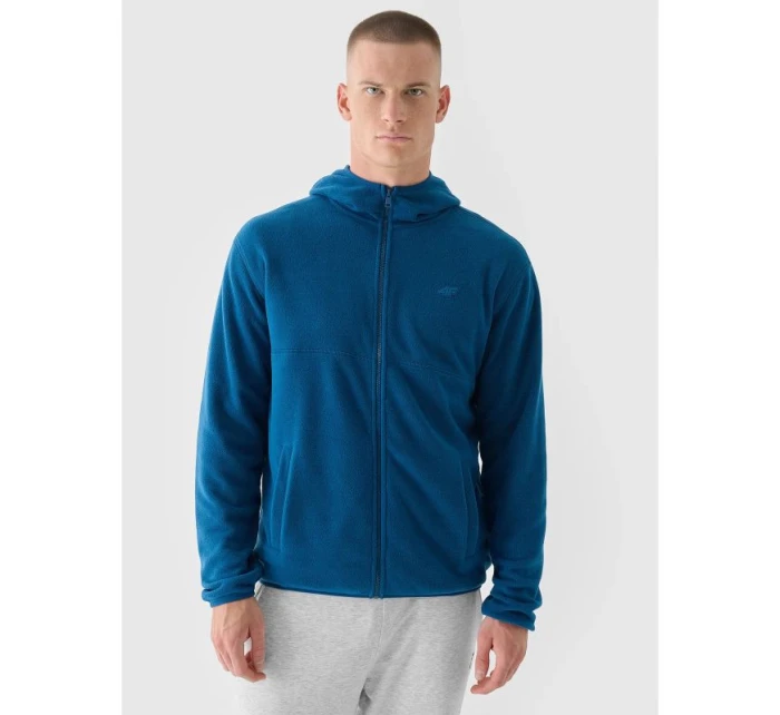 Pánsky regular fleece s kapucňou 4F 4FWMM00TFLEM317-46S pánske