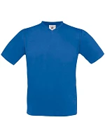 B&C Exact V-Neck Tričko s výstrihom do V 01.0006 kráľovská modrá