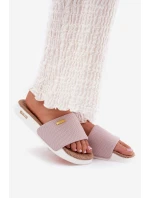 Klapki Damskie Big Star RR274A105 Jasnoróżowe Klapki Damskie Big Star RR274A105 Jasnoróżowe