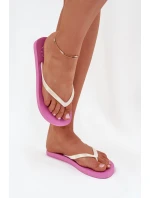 Dámské Pantofle Růžové model 21704171 - 4F Dámské Pantofle Růžové model 21704171 - 4F
