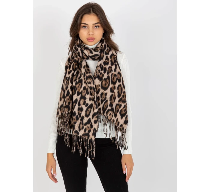 Šál AT SZ 1 892.39P čierna a béžová Šál AT SZ 1 892.39P čierna a béžová