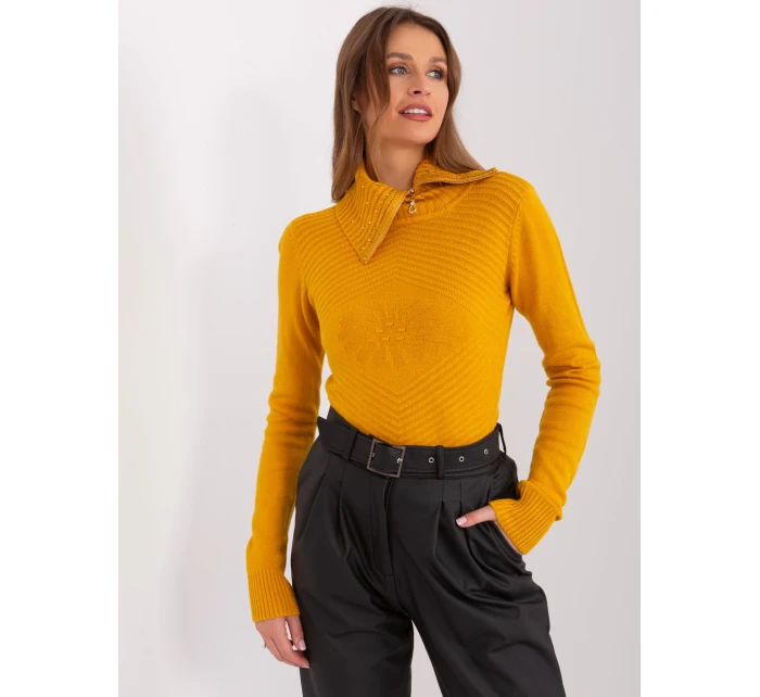 Jumper PM SW R3634.99 tmavo žltá Jumper PM SW R3634.99 tmavo žltá