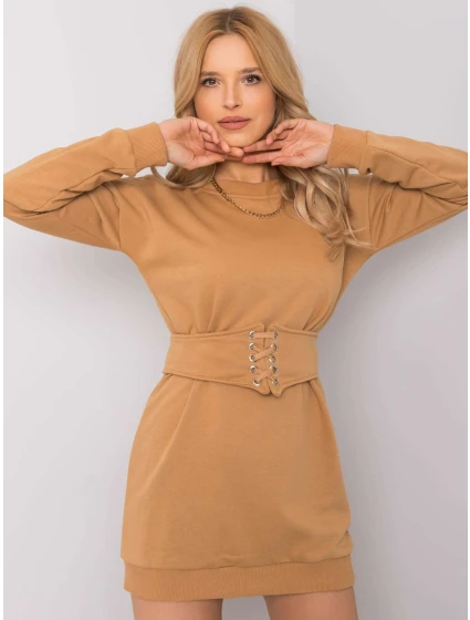 Šaty RV SK 6179.09 ťava