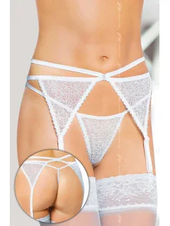 Dámský podvazkový pás model 4213305 white - SOFTLINE COLLECTION