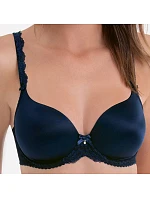 Bobette podprsenka s kosticami a penovou výplňou 5291 navy blue - RosaFaia Bobette podprsenka s kosticami a penovou výplňou 5291 navy blue - RosaFaia