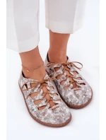 Kožené Baletky S  Zlaté model 21692609 - Maciejka