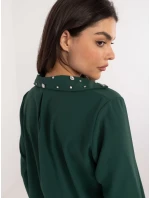 Košeľa DHJ KS 15260.96 tmavozelená