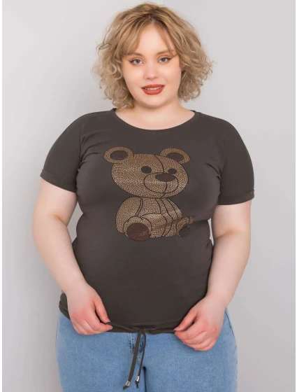 Blúzka RV BZ 6428.47 tmavá khaki