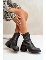 Topánky na podpätku model 199837 Step in style Topánky na podpätku model 199837 Step in style