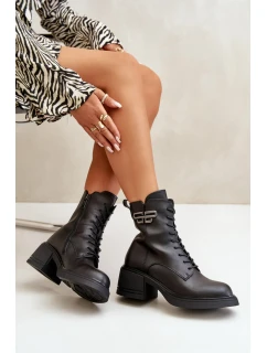 Topánky na podpätku model 199837 Step in style