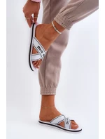 Dámské žabky na pěnové podrážce Big Star model 21652798 Bílé - Big Star Shoes