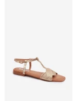 Ploché dámské sandály model 22037602 - Boto Ploché dámské sandály model 22037602 - Boto