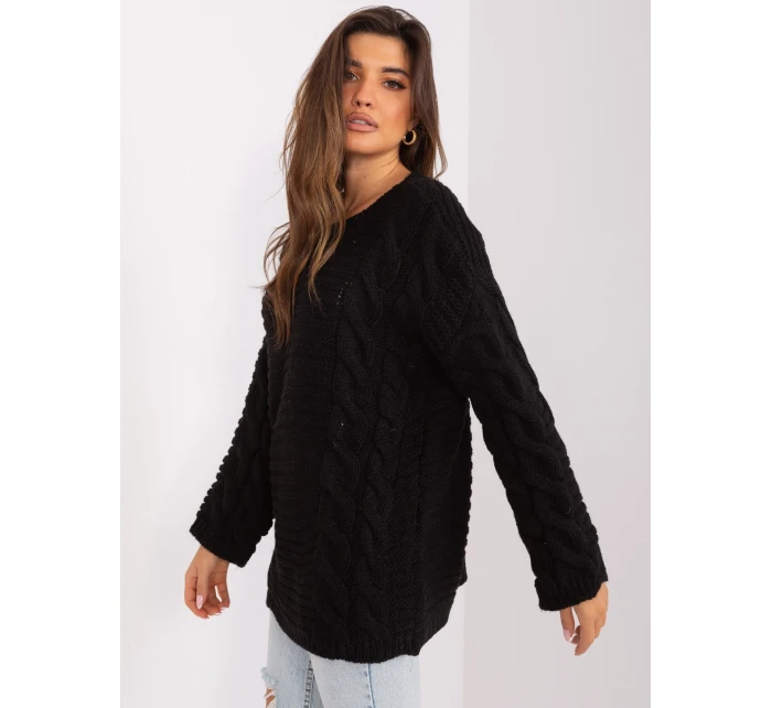 BA SW 8047 jumper.92P čierna