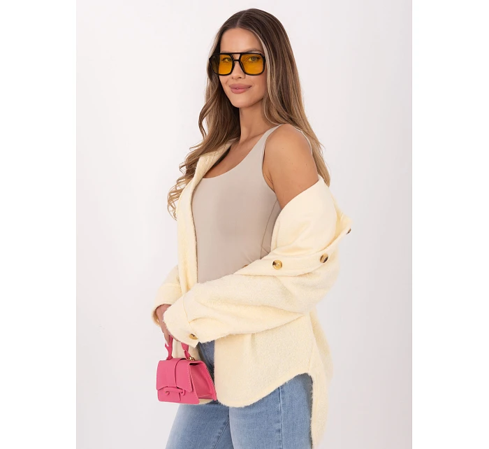 Kurtka IT KR model 22074569 jasny żółty - FPrice Kurtka IT KR model 22074569 jasny żółty - FPrice