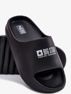 Pánske penové papuče Big Star - čierne