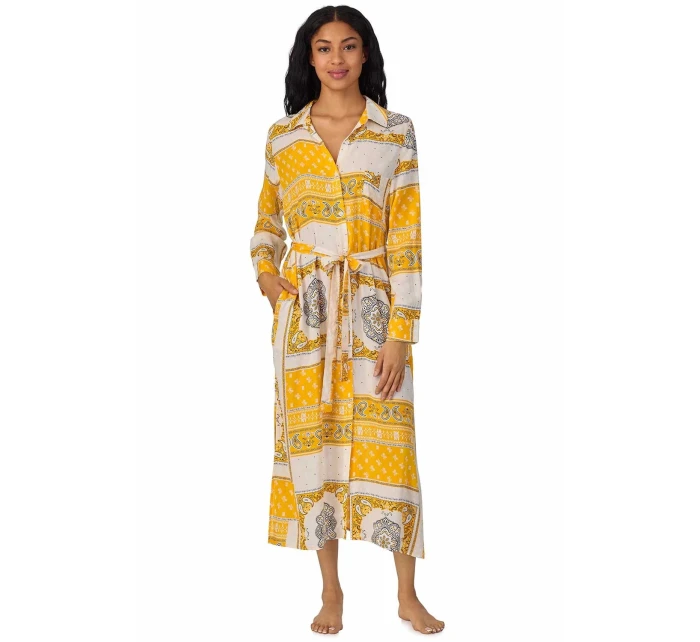 Dámska nočná košeľa YI30015 722 žltá - DKNY